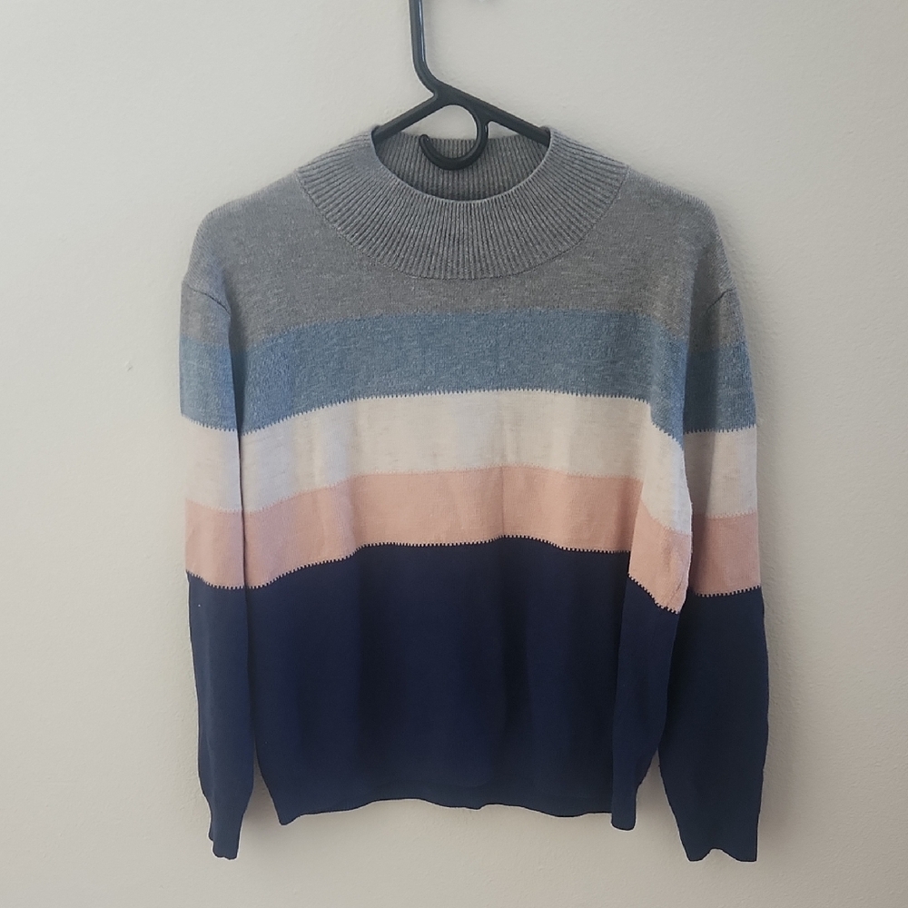 Stitches & Stripes Colorblock Crewneck Sweater